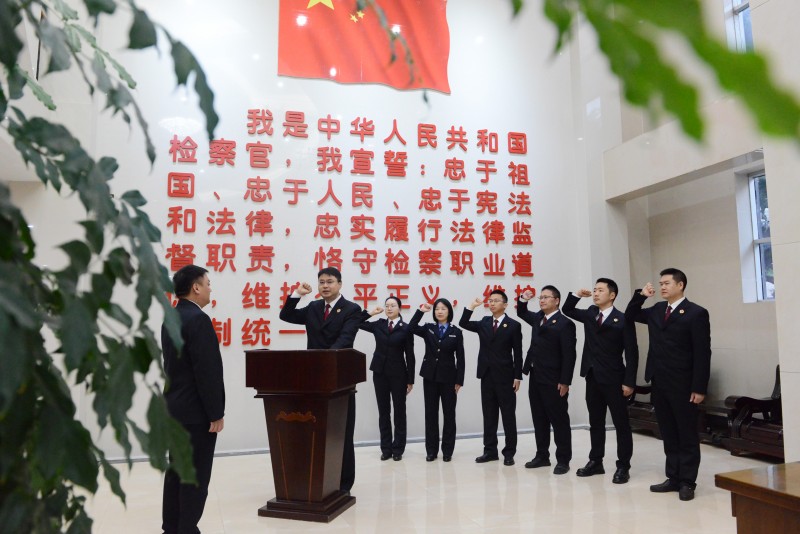 我院举行2025年新任职干警宪法宣誓仪式